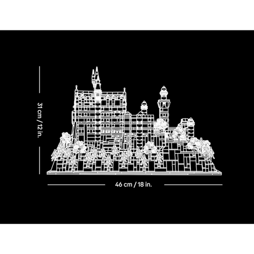 LEGO ARCHITECTURE - CASTILLO DE NEUSCHWANSTEIN
