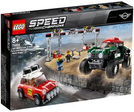 LE75894 Mini Cooper S Rally de 1967 y MINI John Cooper Works Buggy de 2018 LEGO® Speed Champions