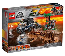 LE75929 Huida del Carnotaurus en la girosfera LEGO® Jurassic World?