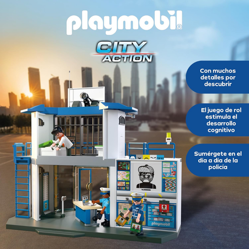 PLAYMOBIL - COMISARÍA CON SALA DE INVESTIGACIÓN
