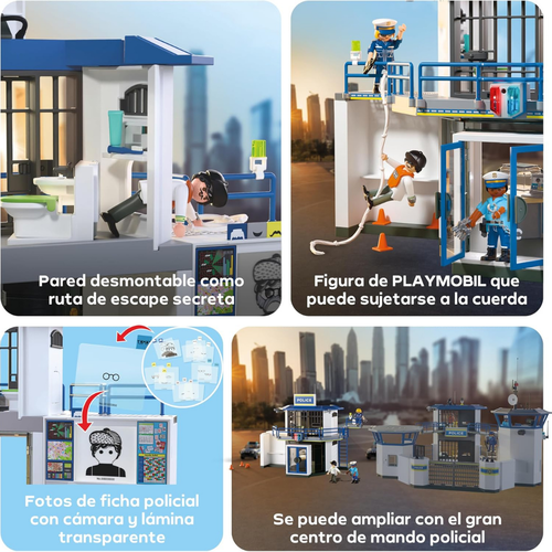 PLAYMOBIL - COMISARÍA CON SALA DE INVESTIGACIÓN