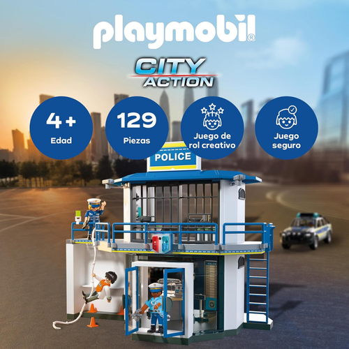 PLAYMOBIL - COMISARÍA CON SALA DE INVESTIGACIÓN