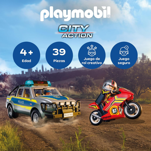 PLAYMOBIL - PICK UP PERSECUCIÓN POLICIAL