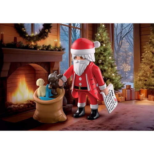 PLAYMOBIL - PAPÁ NOEL CON LISTA DE DESEOS