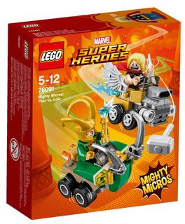 LE76091 Mighty Micros: Thor vs. Loki LEGO® Marvel Super Heroes®
