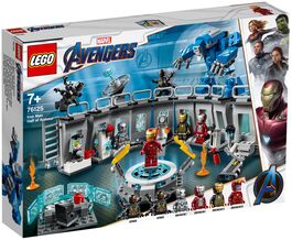 LE76125 Avengers 4: Iron Man - Sala de Armaduras LEGO® Marvel Super Heroes®