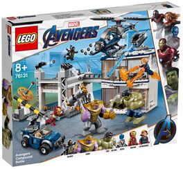LE76131 Avengers 4: Batalla en el Complejo de los Vengadores LEGO® Marvel Super Heroes®