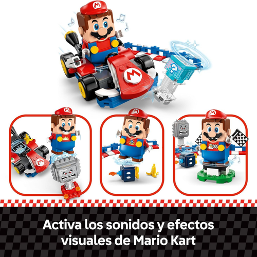 LEGO SUPER MARIO - MARIO KART INTERACTIVO Y ESTANDAR