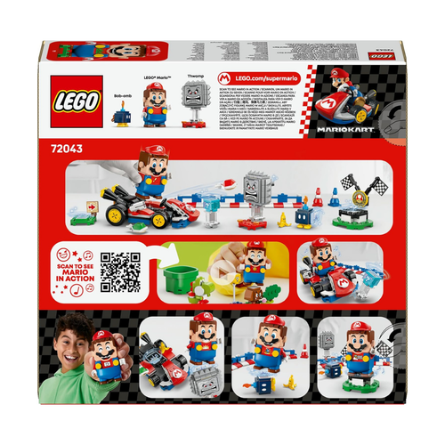LEGO SUPER MARIO - MARIO KART INTERACTIVO Y ESTANDAR