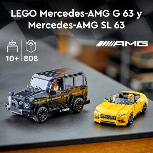LEGO SPEED CHAMPIONS - MERCEDES-AMG G 63 Y MERCEDES-AMG SL 63