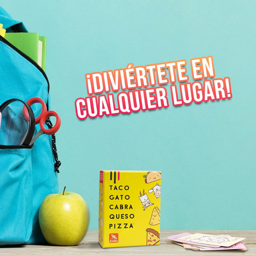 JUEGO TACO, GATO, CABRA, QUESO, PIZZA