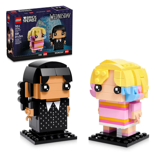LEGO MIÉRCOLES - MIÉRCOLES ADDAMS Y ENID