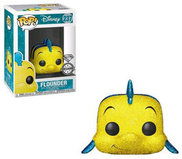 FUNKO POP! DISNEY: LA SIRENITA - FLOUNDER (PURPURINA) EXCLUSIVO