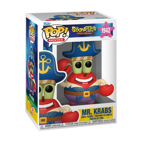 FUNKO POP! BOB ESPONJA: LA PELÍCULA - SEÑOR CANGREJO