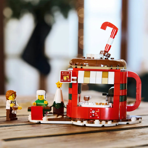 LEGO NAVIDAD - PUESTO DE CHOCOLATE CALIENTE