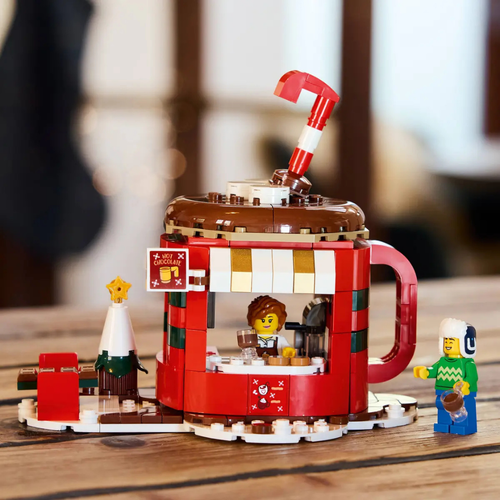 LEGO NAVIDAD - PUESTO DE CHOCOLATE CALIENTE