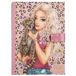 DIARIO CON CÓDIGO SECRETO TOP MODEL - LEOHEART