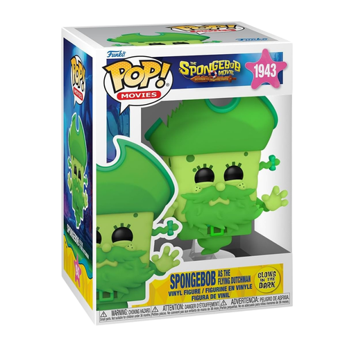 FUNKO POP! BOB ESPONJA LA PELÍCULA – BOB ESPONJA COMO EL HOLANDES ERRANTE (GITD)