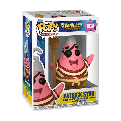 FUNKO POP! BOB ESPONJA LA PELÍCULA – PATRICIO ESTRELLA