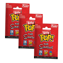 FUNKO BITTY POP! LOS SIMPSON - PACK DE 3 SOBRES SORPRESA