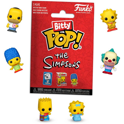 FUNKO BITTY POP! LOS SIMPSON - PACK DE 5 SOBRES SORPRESA