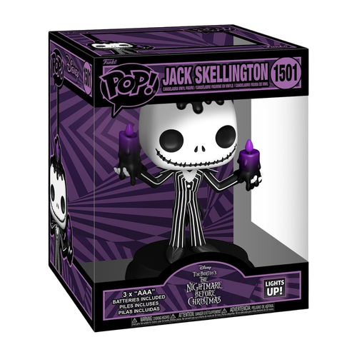 FUNKO POP! DISNEY: PESADILLA ANTES DE NAVIDAD - JACK SKELLINGTON CON VELAS