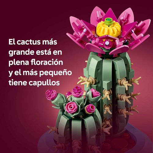 LEGO BOTANICALS - CACTUS EN FLOR