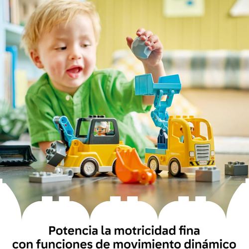 LEGO DUPLO - VEHÍCULOS DE CONSTRUCCIÓN 3 EN 1