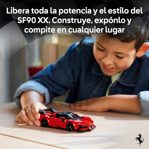 LEGO SPEED CHAMPIONS - COCHE DEPORTIVO FERRARI SF90 XX STRADALE