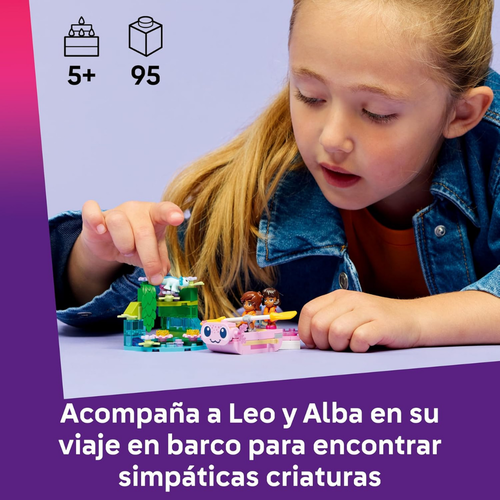 LEGO FRIENDS - AVENTURAS EN EL BARCO-AJOLOTE