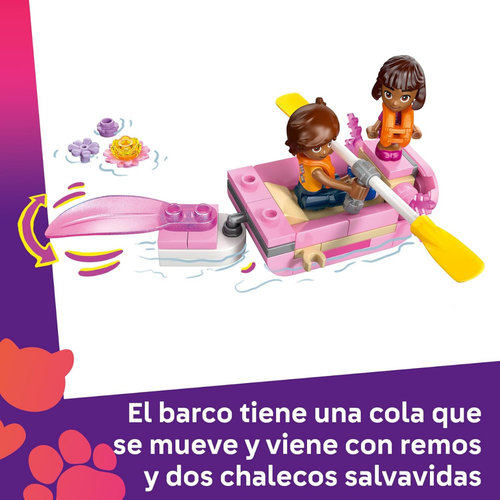 LEGO FRIENDS - AVENTURAS EN EL BARCO-AJOLOTE