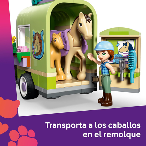 LEGO FRIENDS - REMOLQUE PARA CABALLO Y POTRILLO
