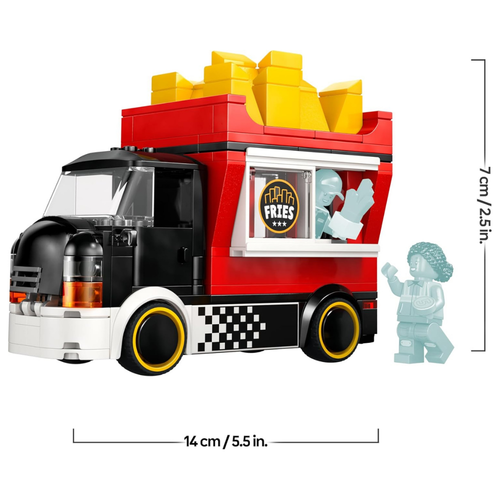 LEGO CITY - CAMIÓN DE PATATAS FRITAS