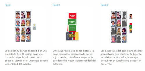 JUEGO SOSPECHOS INUSUALES
