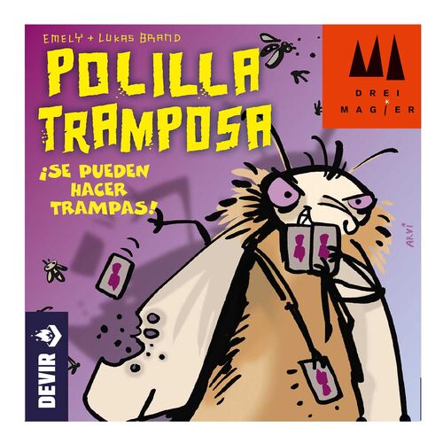 JUEGO DE CARTAS - POLILLA TRAMPOSA