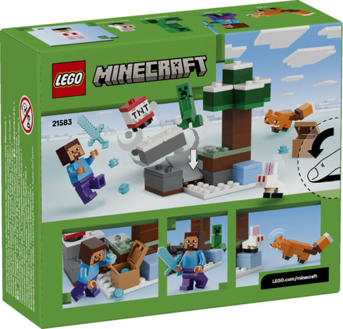 LEGO MINECRAFT - LA AVENTURA DE STEVE EN LA TAIGA