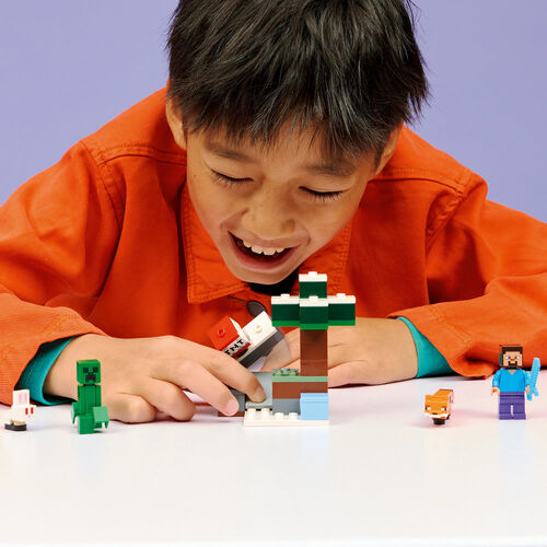 LEGO MINECRAFT - LA AVENTURA DE STEVE EN LA TAIGA