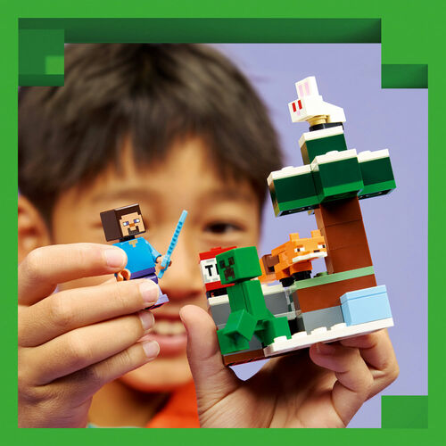 LEGO MINECRAFT - LA AVENTURA DE STEVE EN LA TAIGA