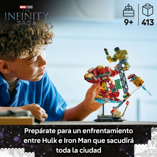 LEGO MARVEL - BATALLA LEGENDARIA: HULKBUSTER VS HULK
