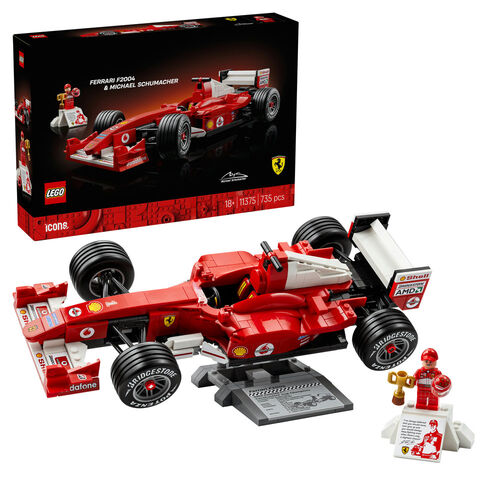 LEGO SPEED CHAMPIONS - FERRARI F2004 & MICHAEL SCHUMACHER