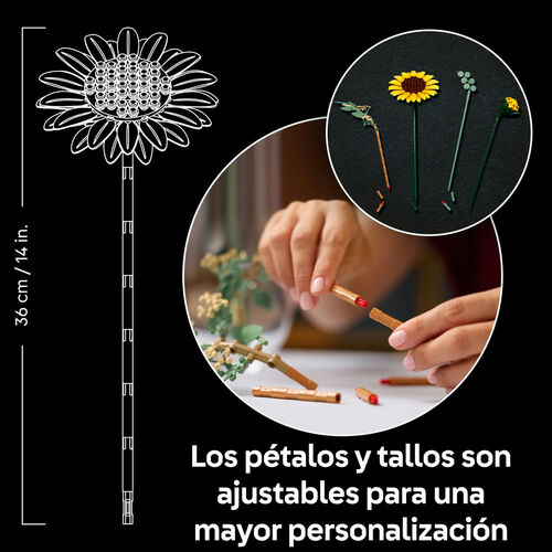 LEGO BOTANICALS - RAMO DE GIRASOLES