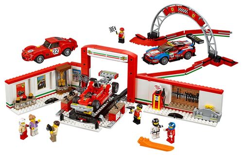 LE75889 Taller definitivo de Ferrari LEGO® Speed Champions