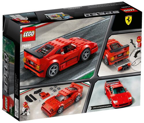 LE75890 Ferrari F40 Competizione LEGO® Speed Champions