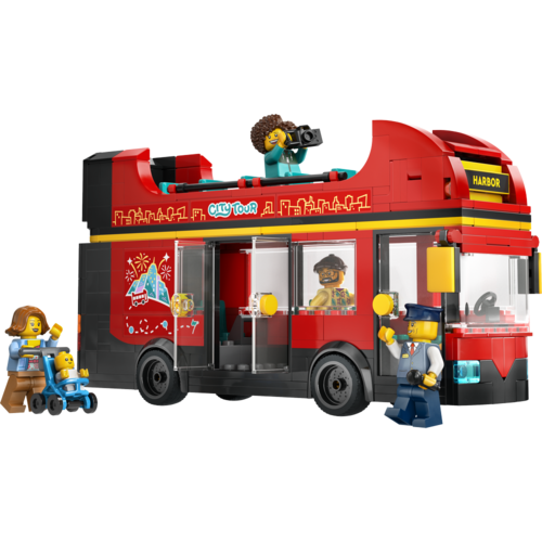 LEGO CITY - AUTOBÚS TURÍSTICO ROJO DE DOS PLANTAS