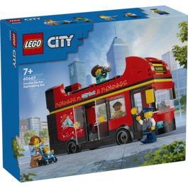 LEGO CITY - AUTOBÚS TURÍSTICO ROJO DE DOS PLANTAS