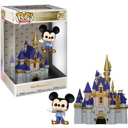 Funko Pop! Town Disney World 50th - Castillo de Cenicienta y Mickey
