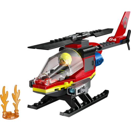 LEGO CITY - HELICÓPTERO DE RESCATE DE BOMBEROS