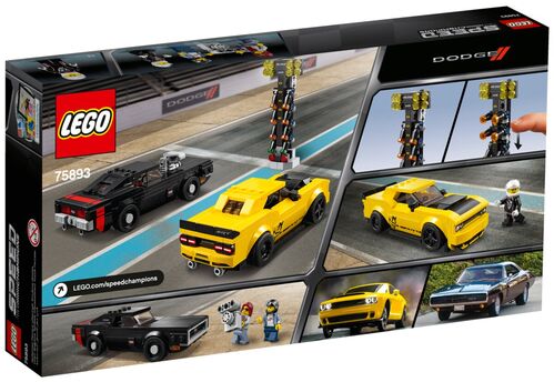 LE75893 Dodge Challenger SRT Demon de 2018 y Dodge Charger R/T de 1970 LEGO® Speed Champions
