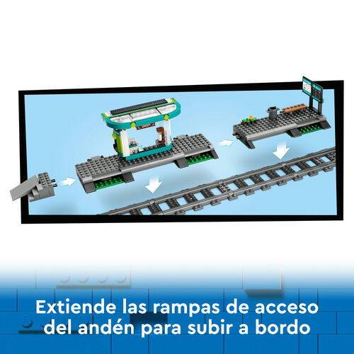 LEGO CITY - TRANVÍA Y ESTACIÓN DEL CENTRO