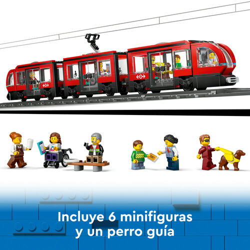 LEGO CITY - TRANVÍA Y ESTACIÓN DEL CENTRO